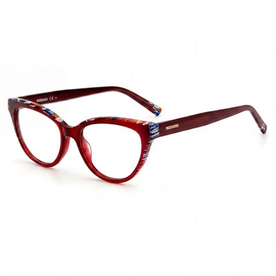 Missoni MIS 0091 Red Cat Eye Eyeglasses for Women, Acetate frame