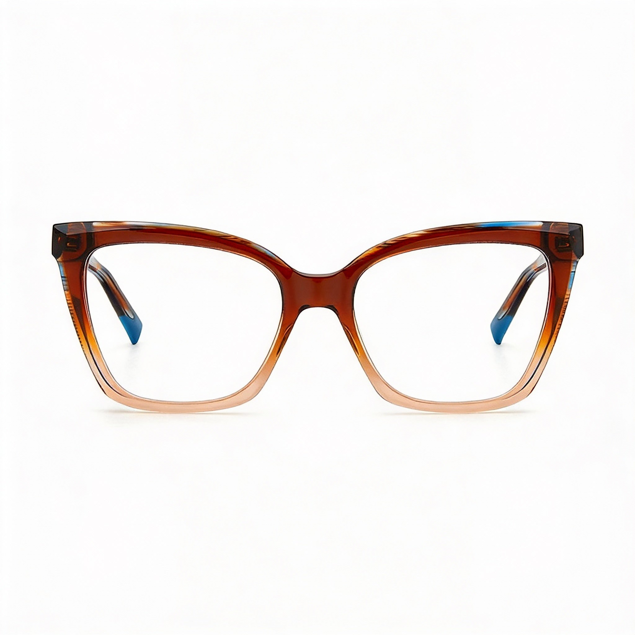 Missoni MIS 0092 Brown Square Eyeglasses for Women, Acetate 54mm, Photo 2