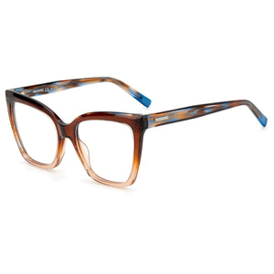 Missoni MIS 0092 Brown Square Eyeglasses for Women, Acetate frame