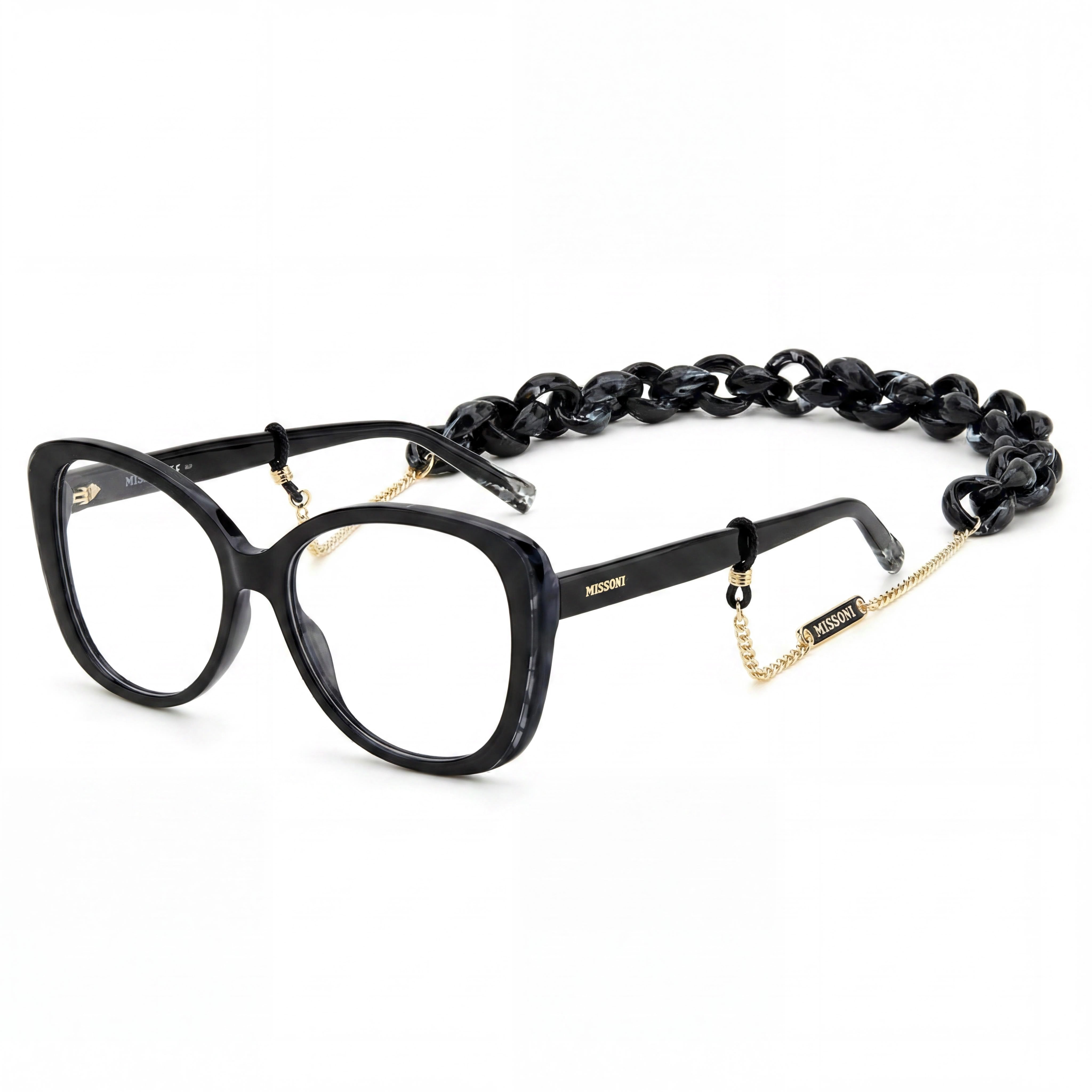 Gafas de Mariposa para Mujer Missoni MIS 0093/N Gris Negro, 56mm, Photo 1