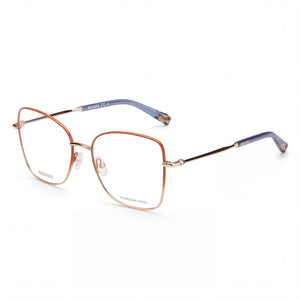 Missoni MIS 0098 Gold Rectangle Eyeglasses for Women, Stainless Steel frame
