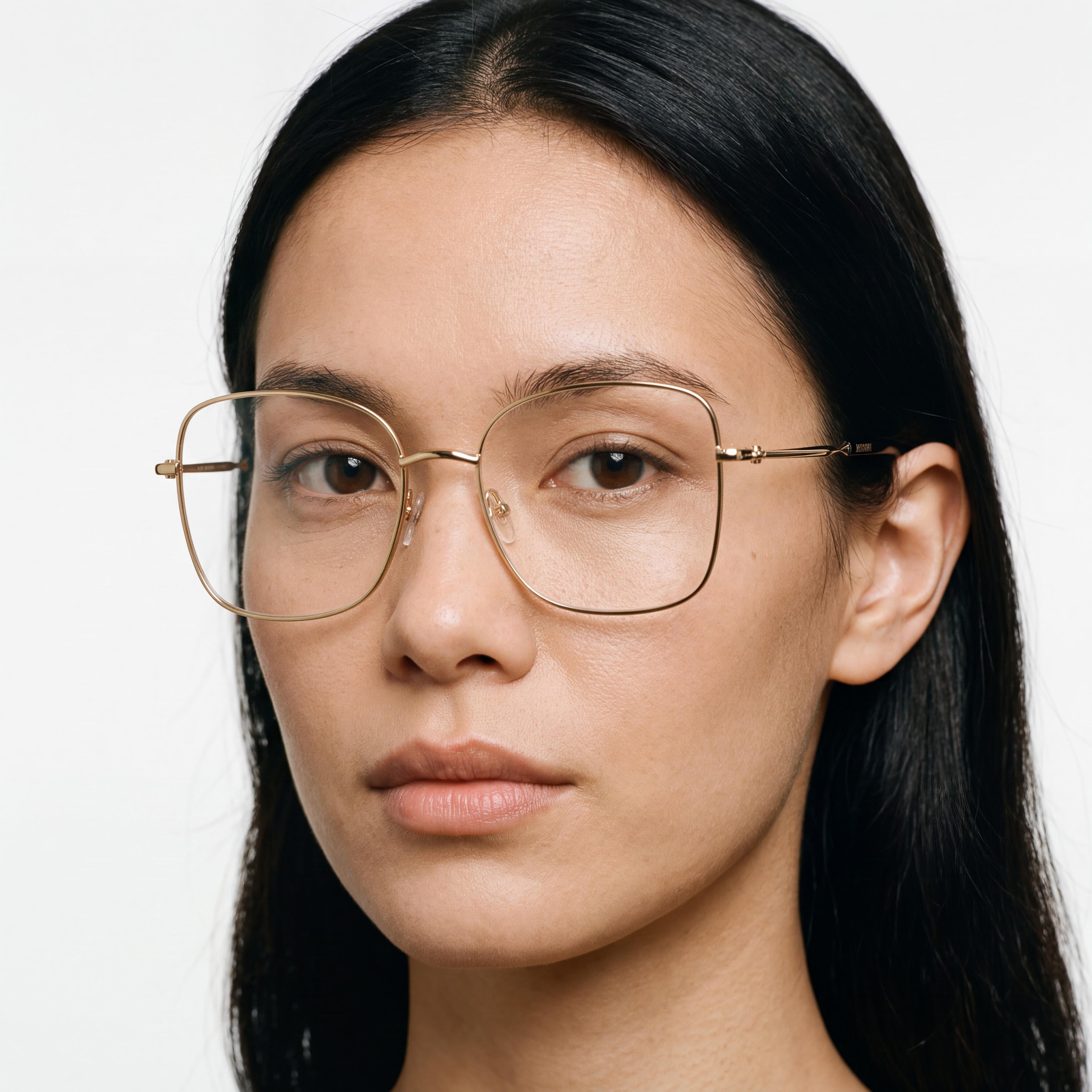 Missoni MIS 0098 Rose Gold Rectangle Eyeglasses for Women, 55mm, Photo 5