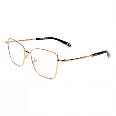 Missoni MIS 0099 Gold Rectangle Eyeglasses for Women, Stainless Steel frame