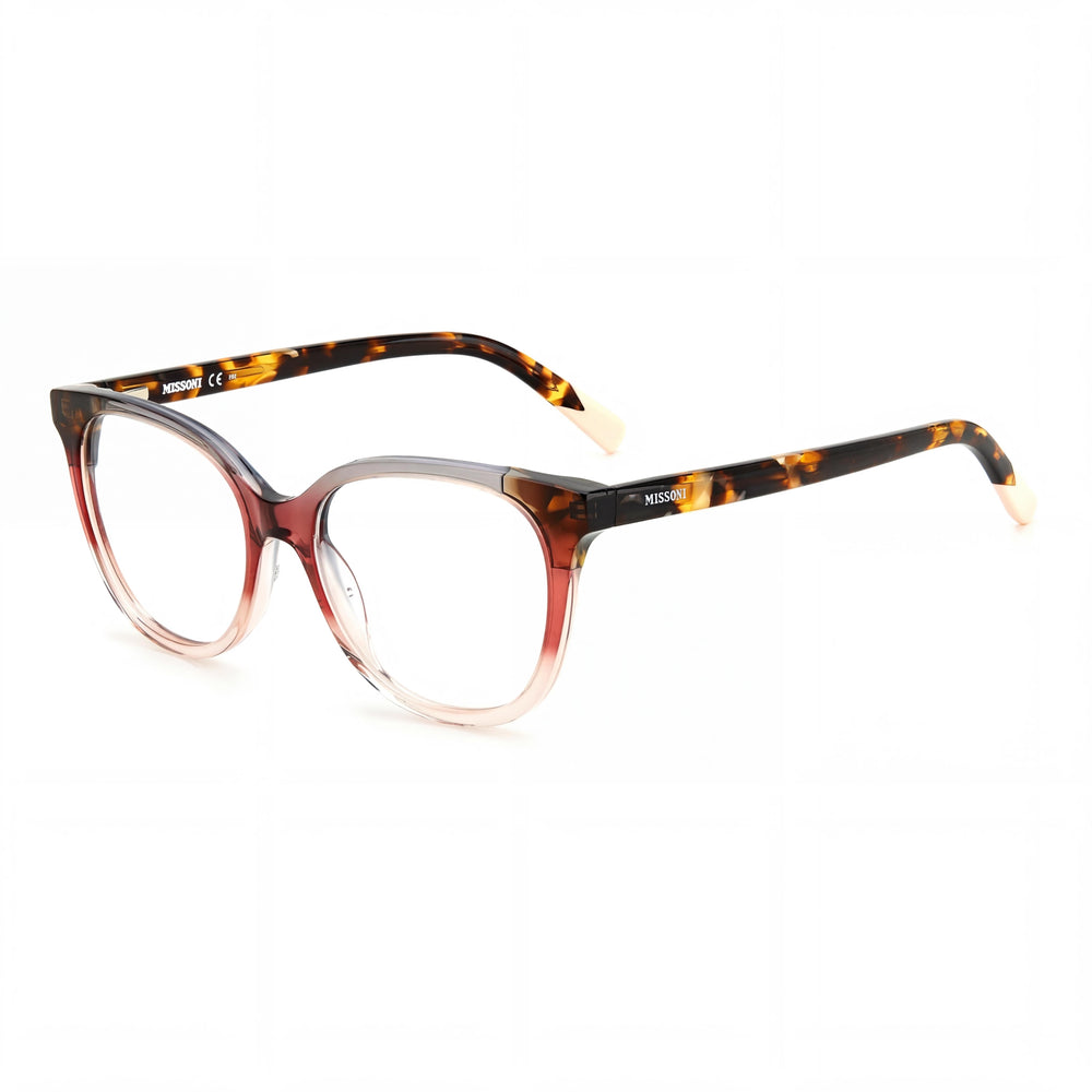 Missoni MIS 0100 Red Square Eyeglasses for Women, Acetate frame