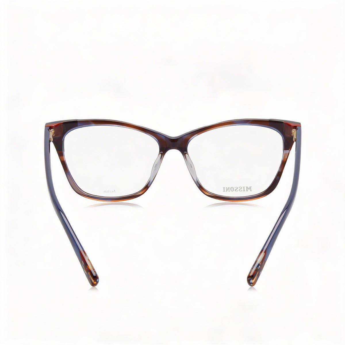 Missoni Mis 0101 Havana Square Eyeglasses for Women, Acetate 53mm, Photo 3