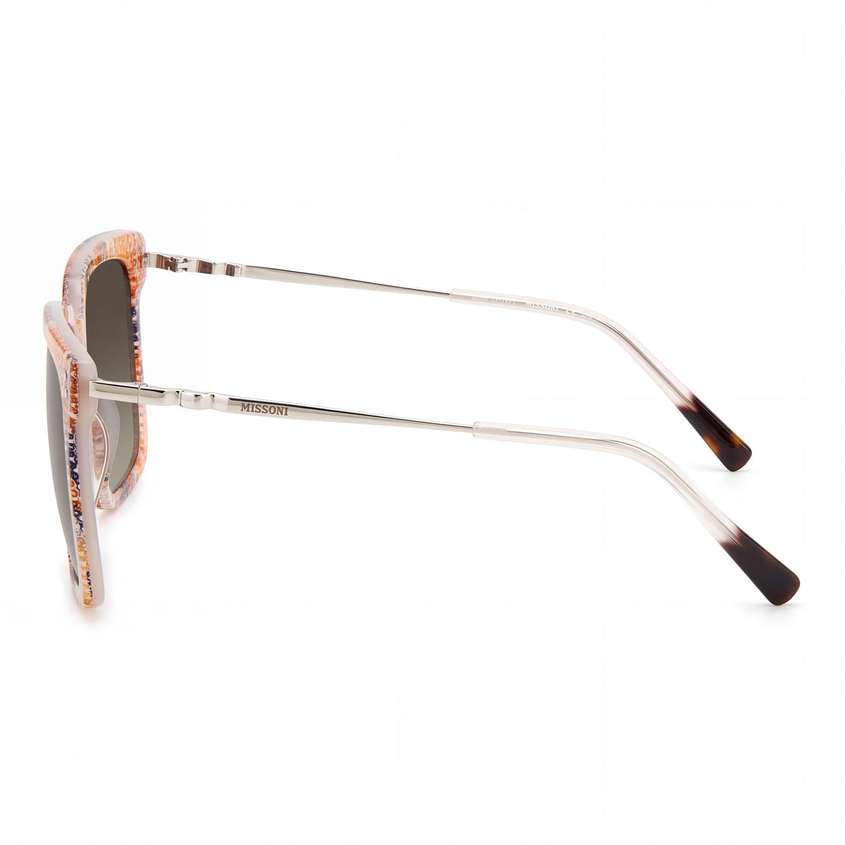 Gafas de sol cuadradas para mujer Missoni Mis 0107/s naranja, 57mm, Photo 2