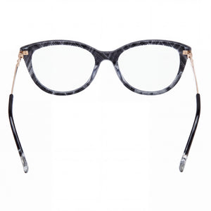Missoni Mis 0109 Cat Eye Eyeglasses Women — side view, Gold Acetate temples