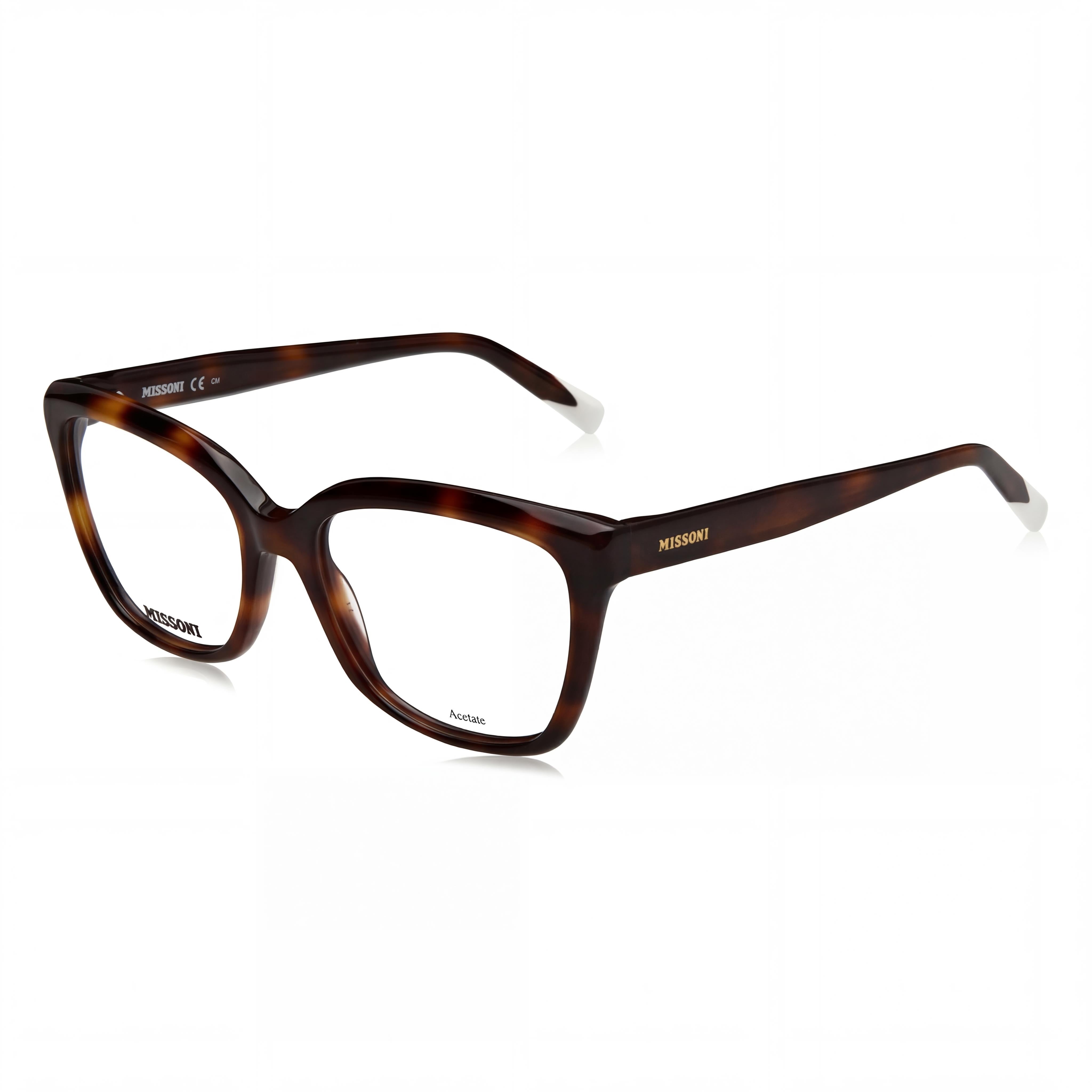 Missoni MIS 0116 Gafas de Rectangulares Havana para Mujer, Acetato 53mm, Photo 1