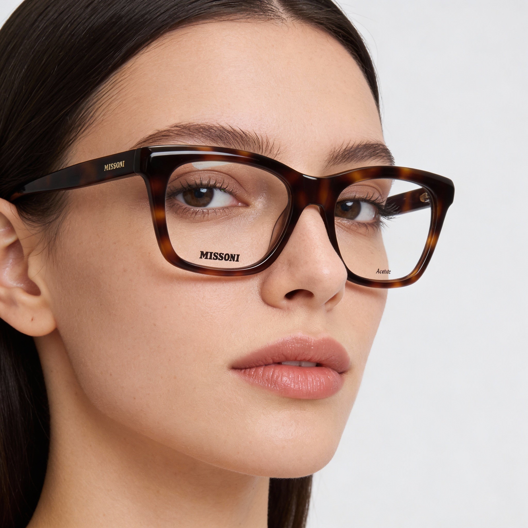 Missoni MIS 0117 Gafas Cuadradas Havana para Mujer, Acetato 50mm, Photo 3