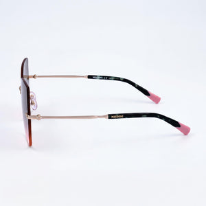 Missoni Mis 0119/s Butterfly Sunglasses Women — side view, Non-Polarized Brown Green Degrade lens