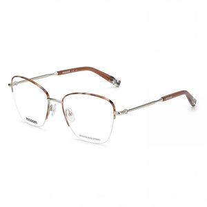 Missoni MIS 0122 Silver Butterfly Eyeglasses for Women, Stainless Steel frame