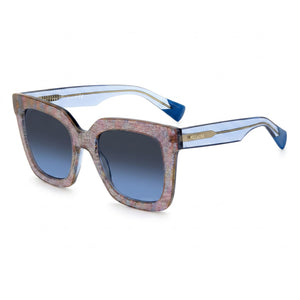 Missoni MIS 0126/S Pink Square Sunglasses for Women, Pink Pattern Multicolor lens