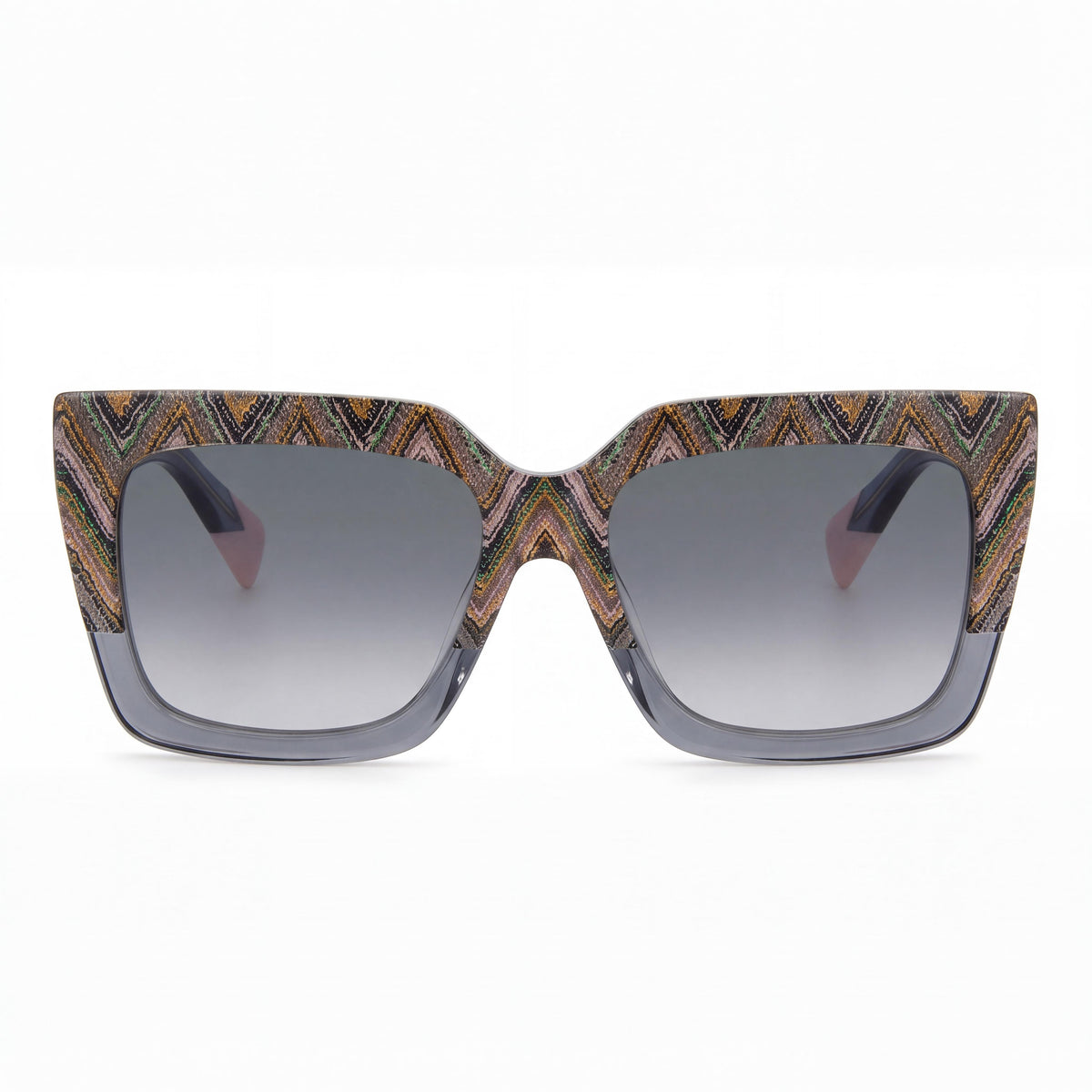 Missoni MIS 0147/S Gray Square Sunglasses Unisex, 55mm, Photo 2