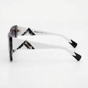Missoni MIS 0153/S Square Sunglasses Women — side view, Demo Lenses clear lens