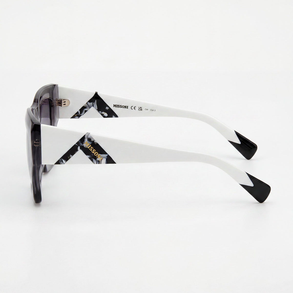 Missoni MIS 0153/S Grey Square Sunglasses for Women, 52mm, Photo 3