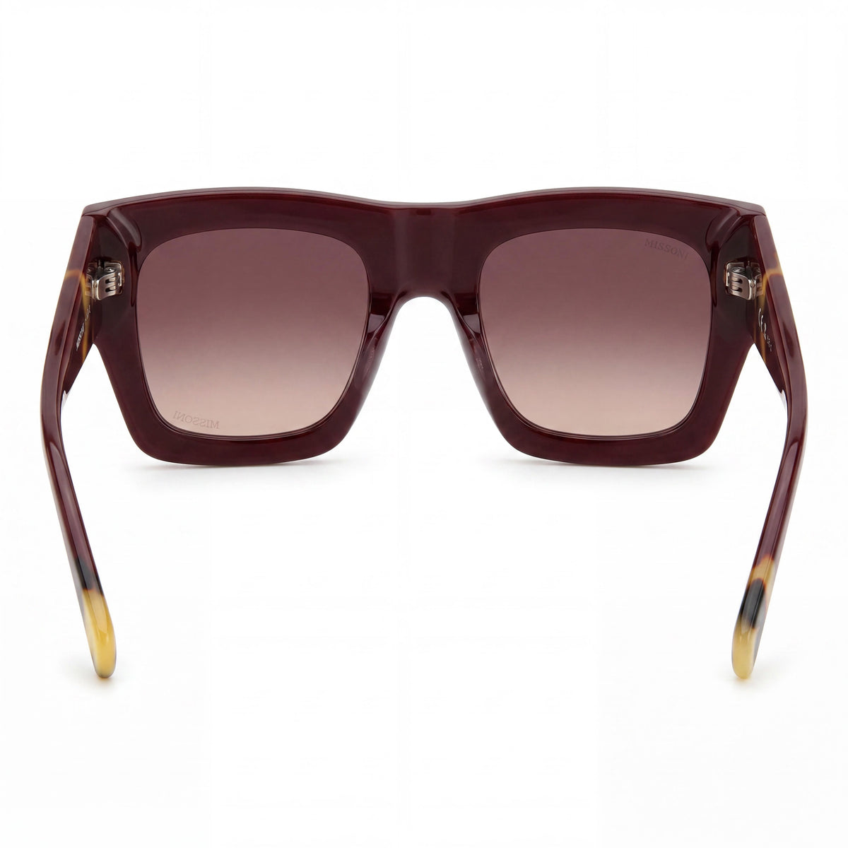 Gafas de sol rectangulares Missoni MIS 0153/S color burdeos rosado para hombre, 52 mm, Photo 4