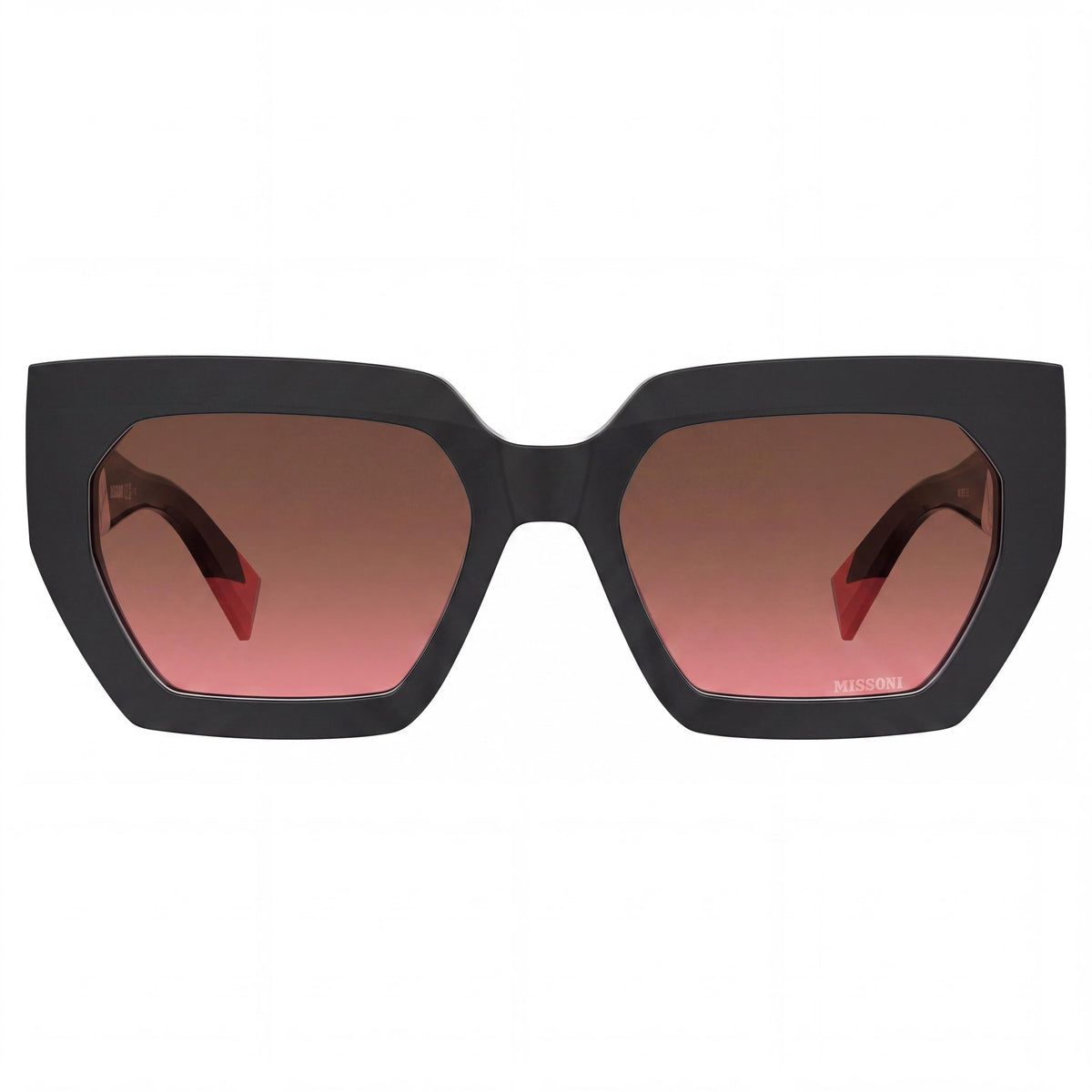 Missoni Mis 0170/S Black Rectangle Sunglasses for Women, 55mm, Photo 2