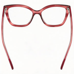 Missoni MIS 0184 Square Eyeglasses Women — side view, Red Horn Acetate temples