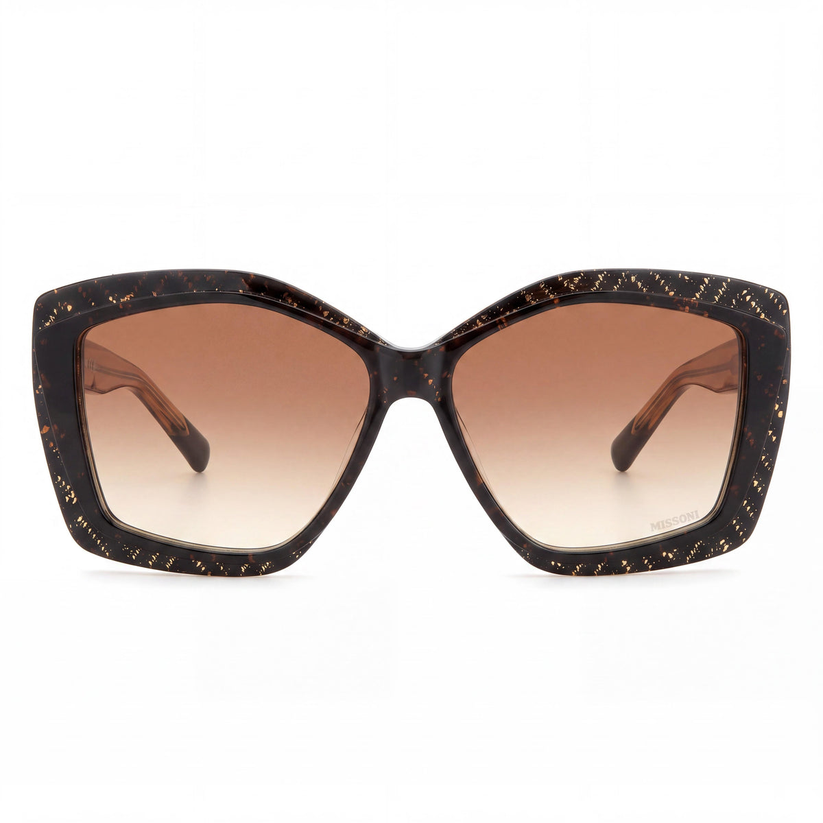 Gafas de sol cuadradas Missoni MIS 0187/G/S negras para mujer, 58mm, Photo 2