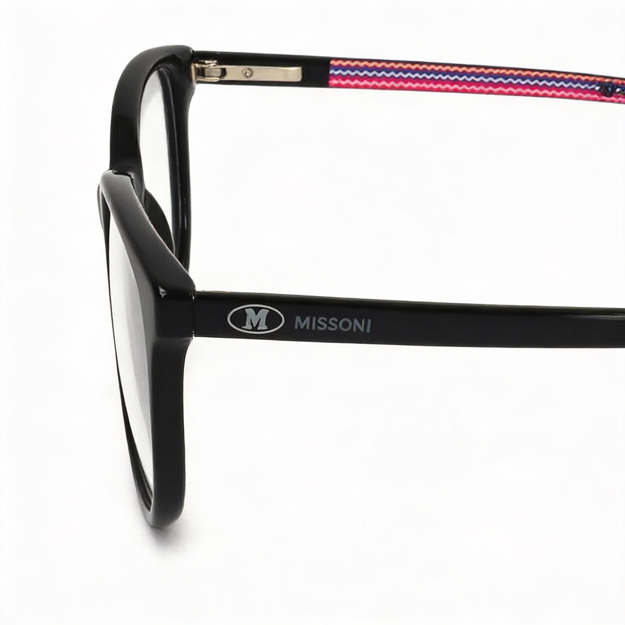 Gafas Missoni MMI 0006 redondas negras para mujer, de acetato, Photo 3