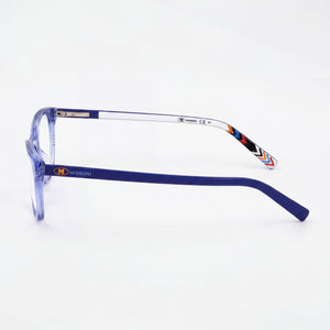 Missoni MMI 0008 PJP Rectangle Eyeglasses for Women — front view, Plastic