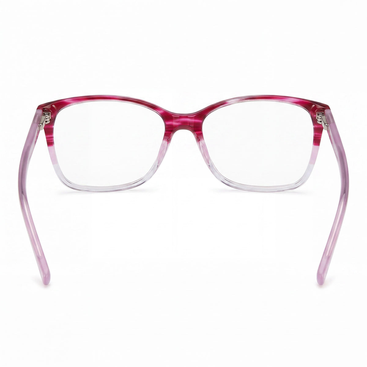 Missoni MMI 0010 Pink Horn Square Eyeglasses for Women, Photo 3