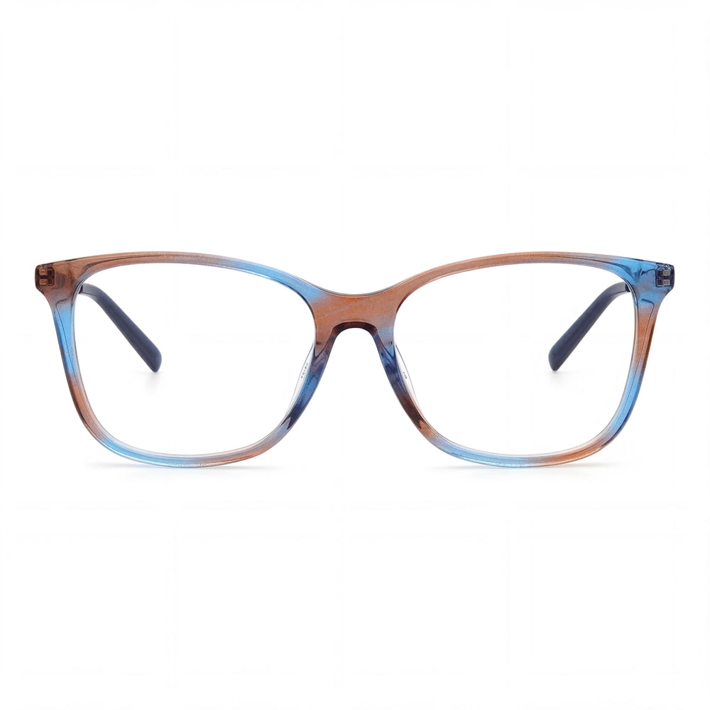 Missoni MMI 0015 Square Eyeglasses for Women — front view, Acetate