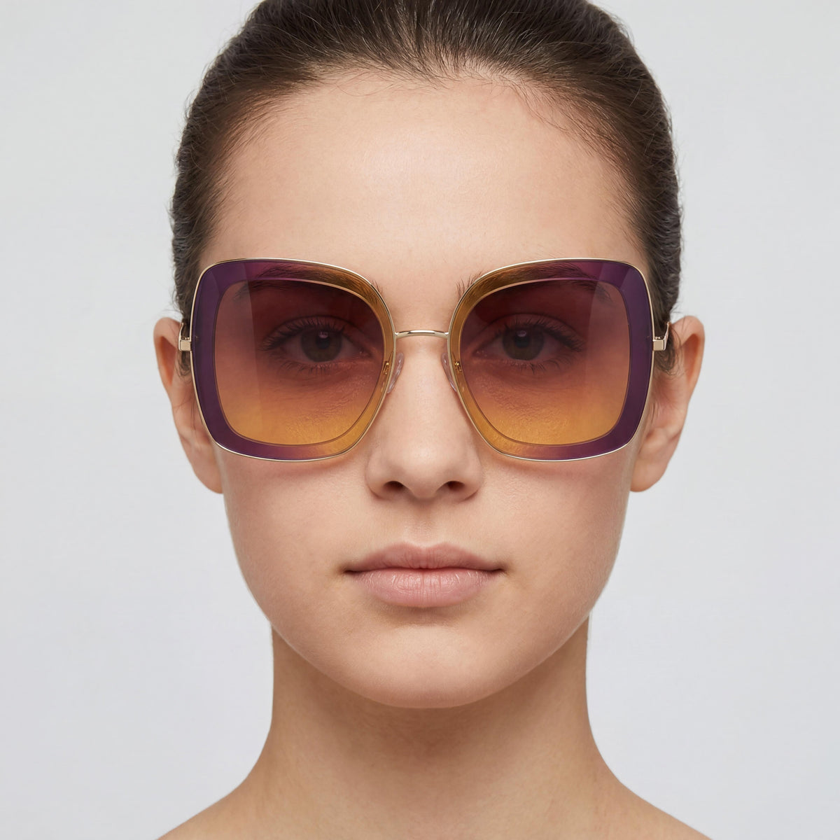 Gafas de sol cuadradas rosas Missoni Mmi 0034/s para mujer, 52 mm, Photo 5
