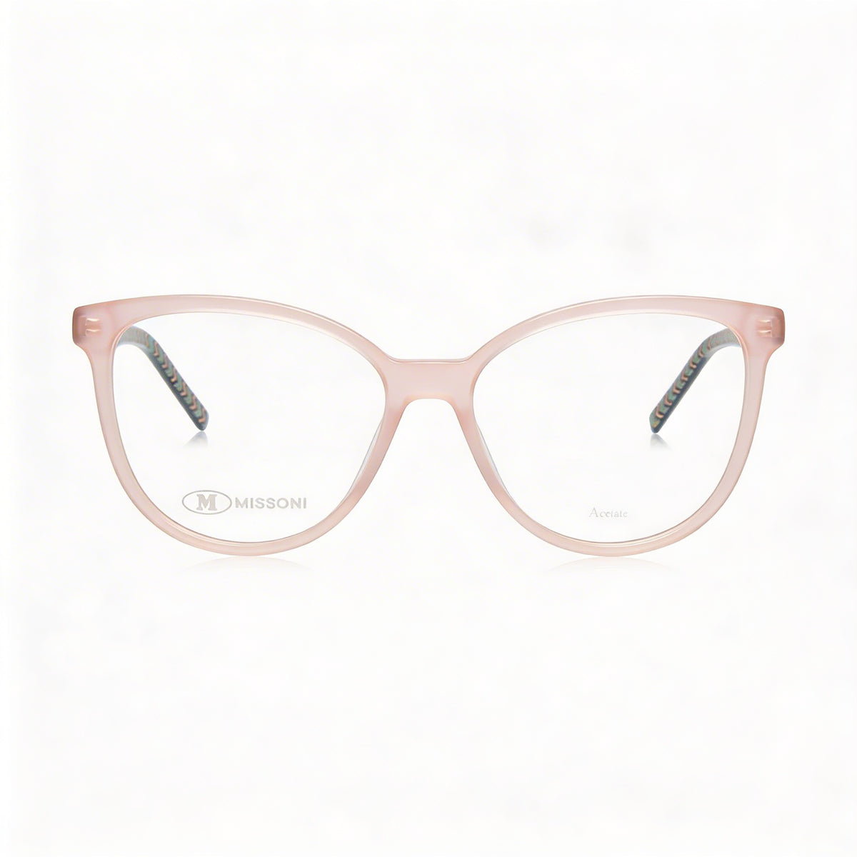 Missoni MMI 0093 Pink Cat Eye Eyeglasses for Women, Acetate 53mm, Photo 2