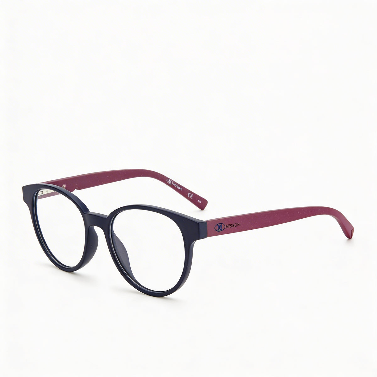 Missoni Mmi 0109/tn Matte Blue Oval Eyeglasses Unisex, 48mm, Photo 1