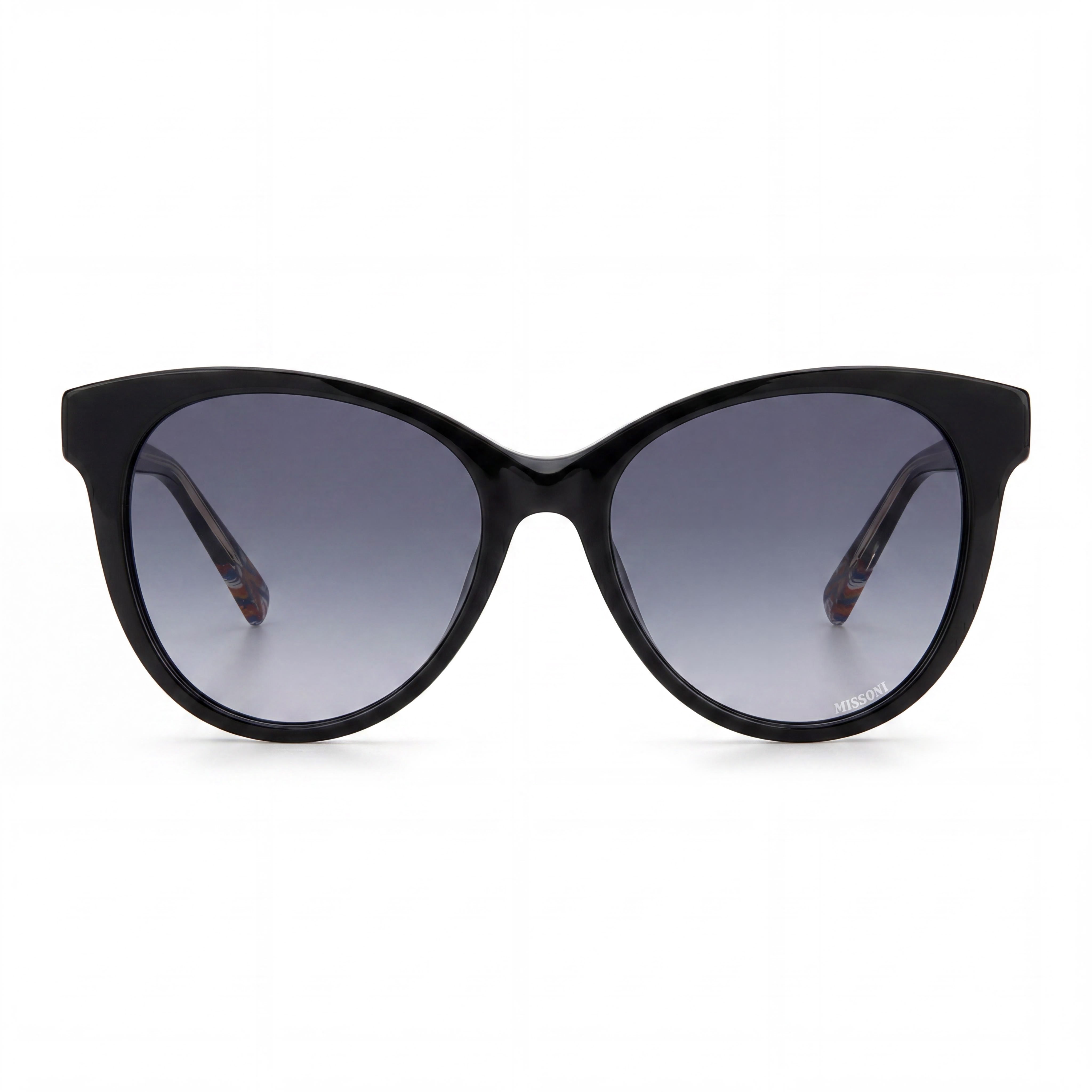 Missoni Modern Black Cat Eye Sunglasses for Women, 54mm, Photo 2
