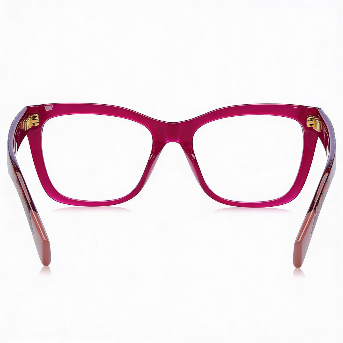 Gafas graduadas unisex Missoni Modern Violet cuadradas, 53 mm, Photo 3