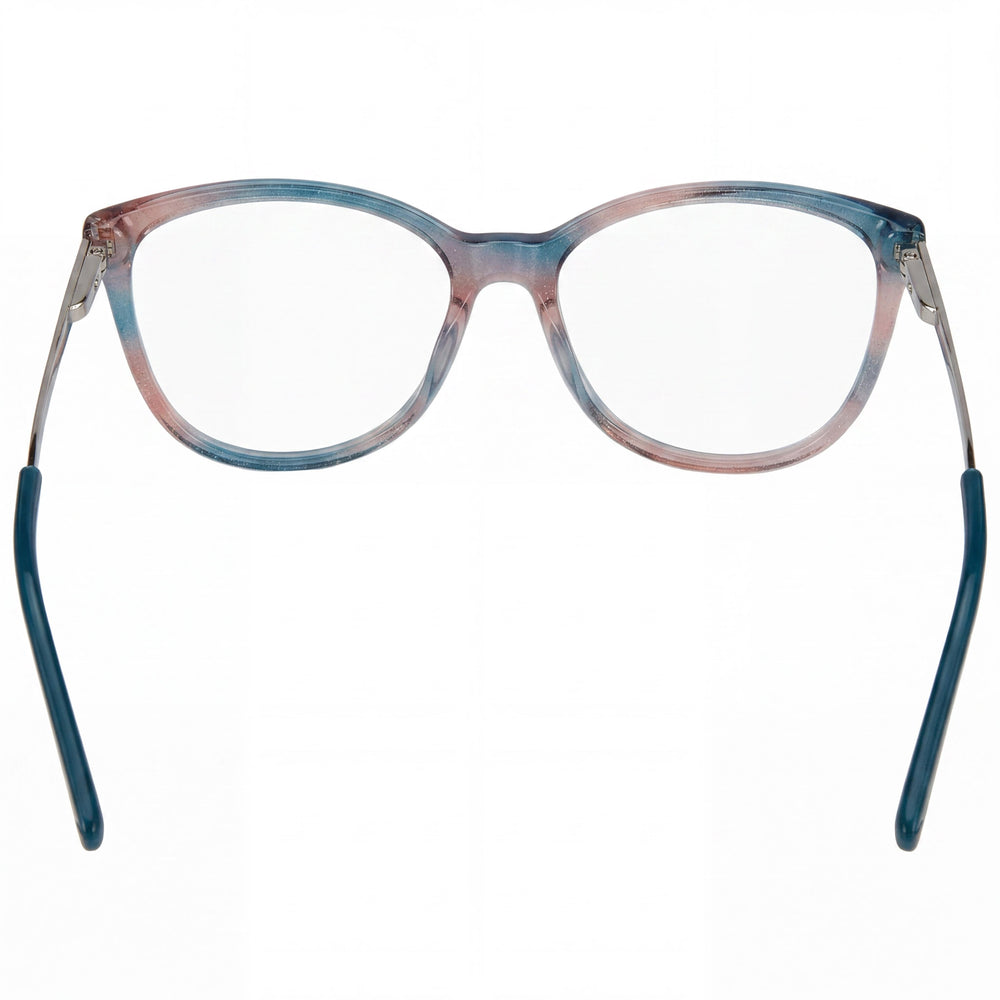 Missoni Cat Eye Eyeglasses Women — side view, Pink Acetate temples