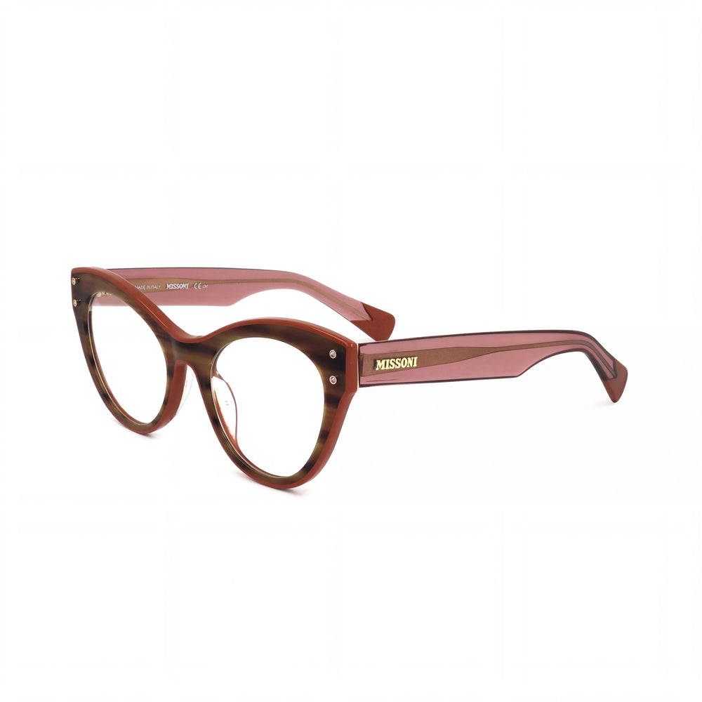 Missoni Red Cat Eye Eyeglasses for Women, Plastic frame