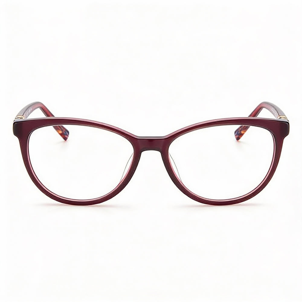Missoni Oval Eyeglasses for Women — front view, Acetate