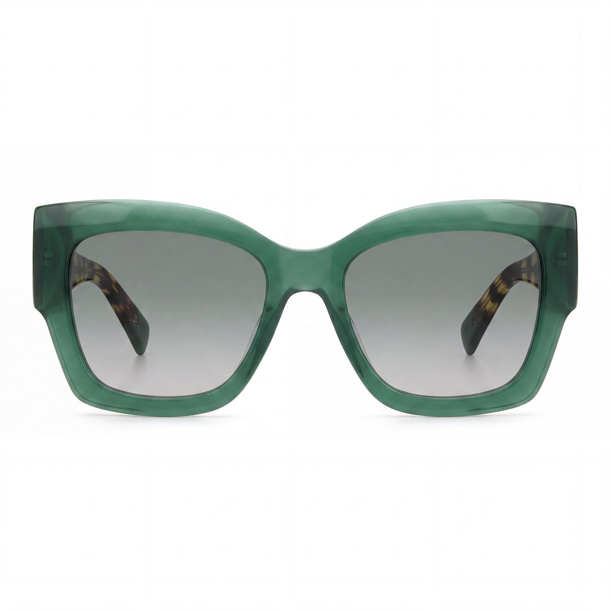 Gafas de sol cuadradas Missoni Seasonal MIS 0154/S Green Havana para mujer, 53 mm, Photo 2