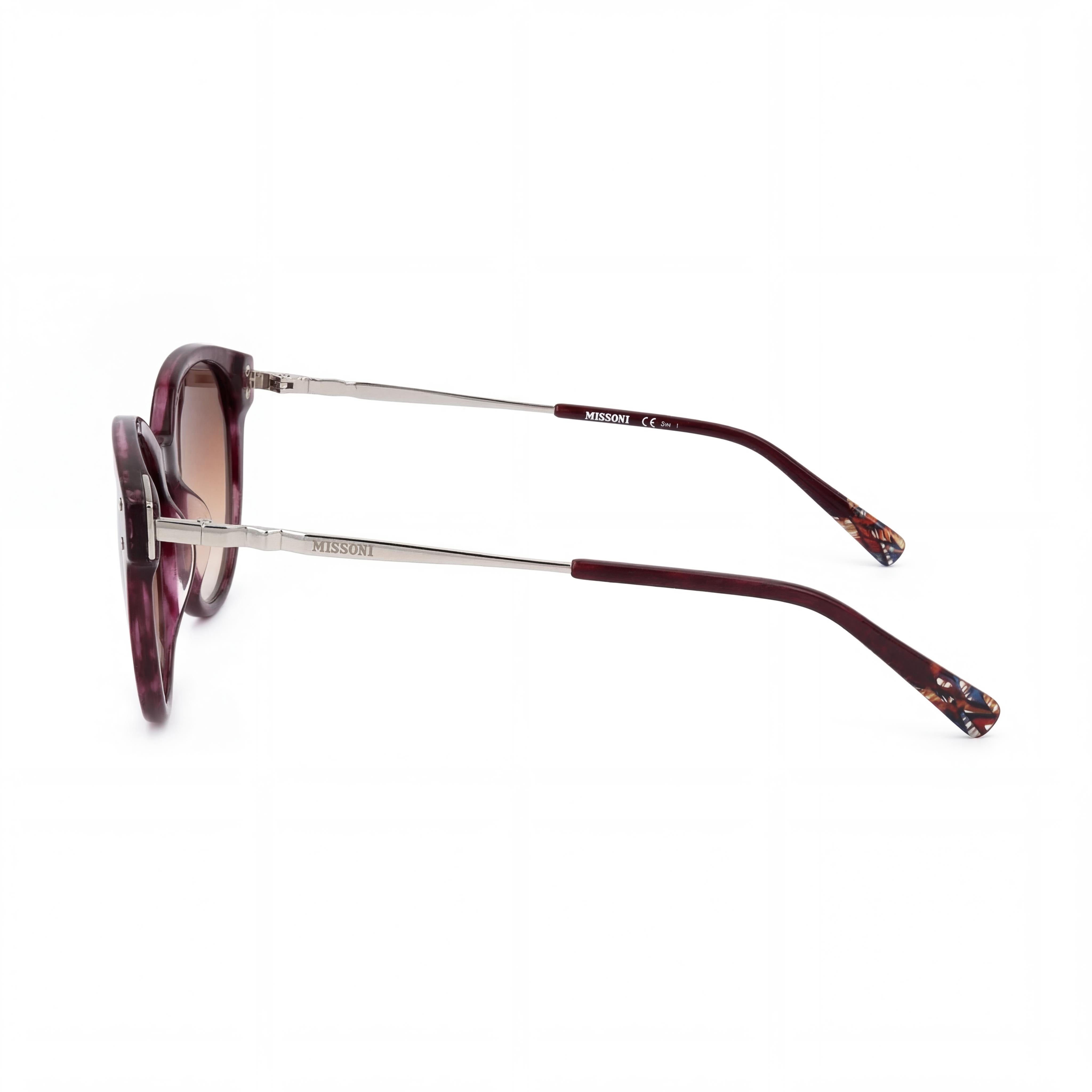 Gafas de sol Missoni Sport ojo de gato multicolores para mujer, 53 mm, Photo 3