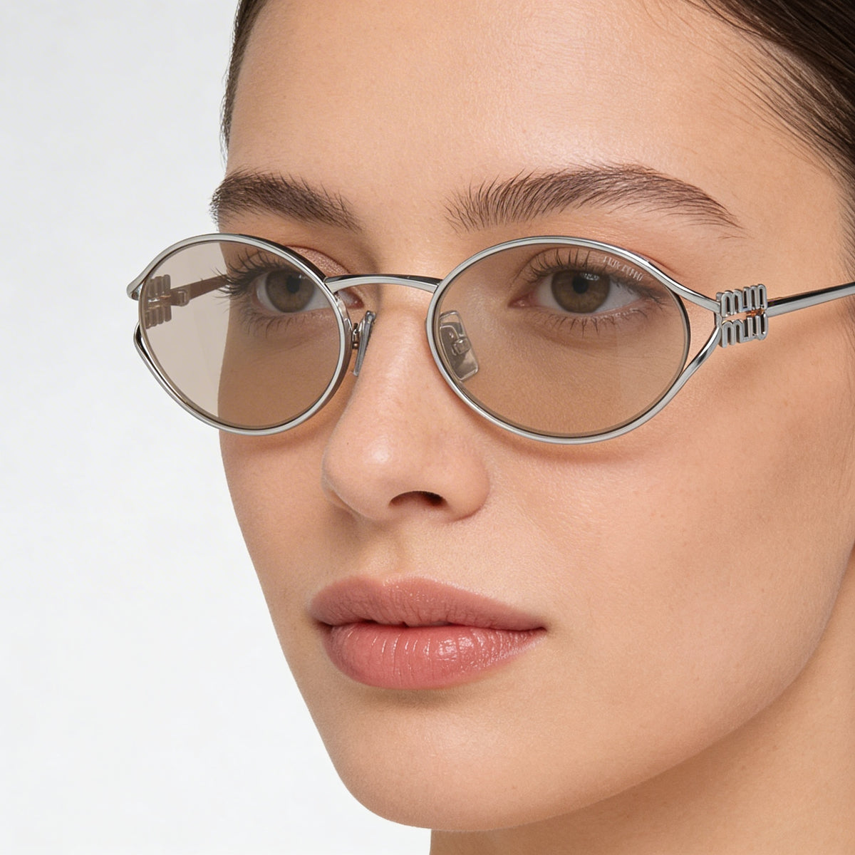 Gafas de sol ovaladas Miu Miu 0MU 52YS multicolor para mujer, 54 mm, Photo 4
