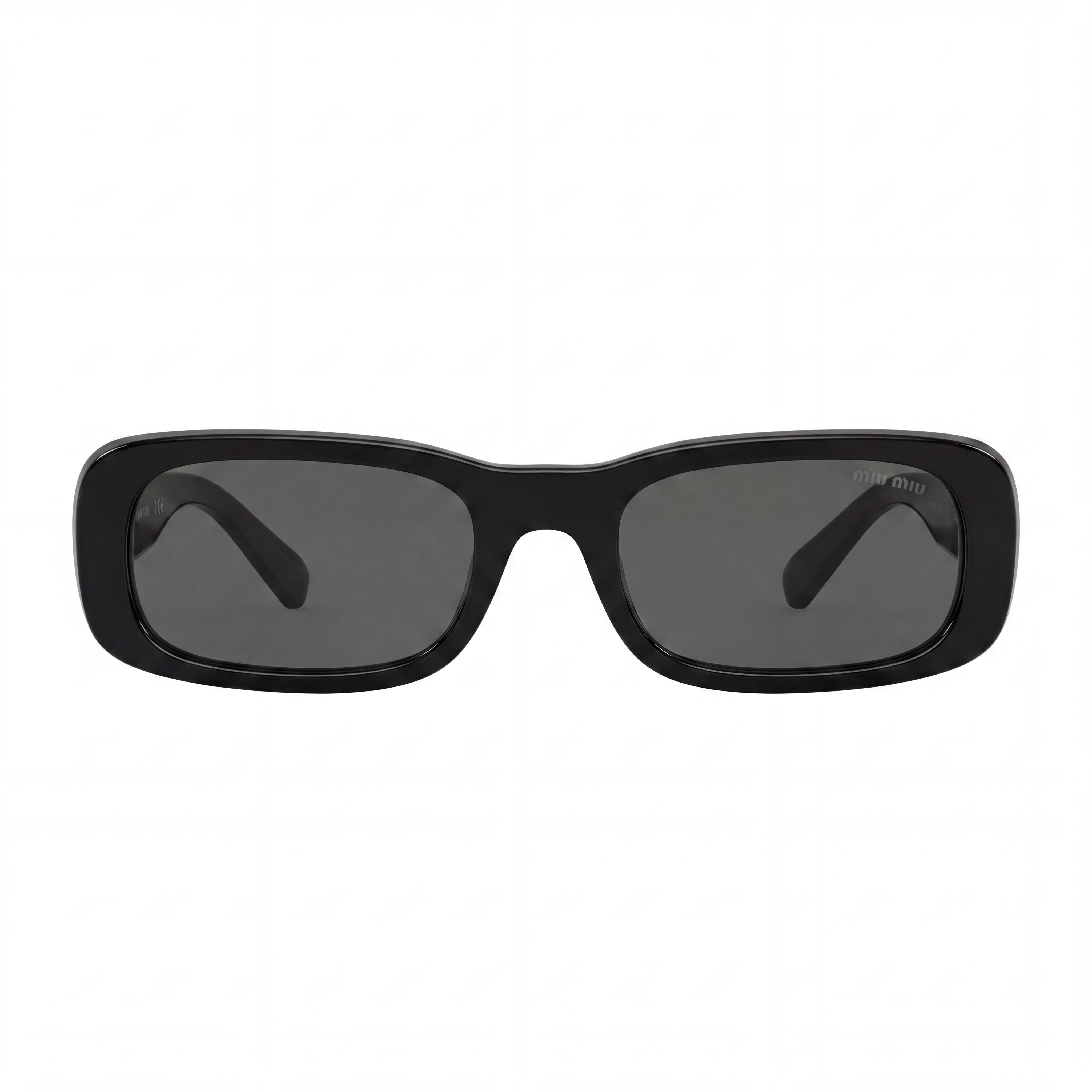 Miu Miu Sports Black Shield Polarized Sunglasses for Women, Photo 2