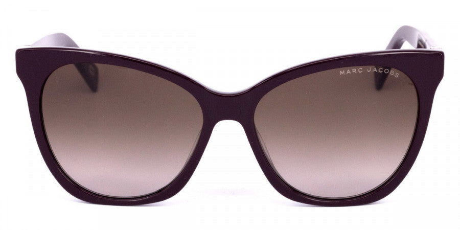 Marc Jacobs Women's Cat‑Eye Plum/Brown Gradient Sunglasses