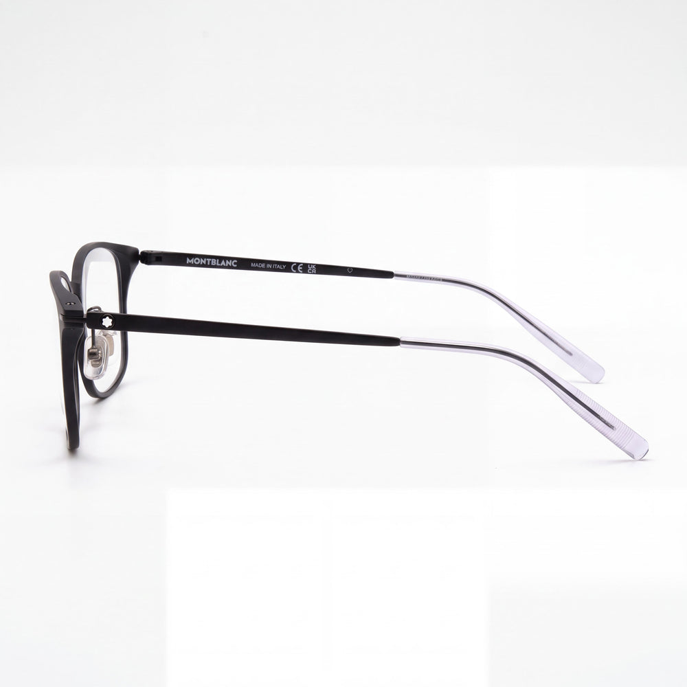 Montblanc MB0196OK-001 Rectangle Eyeglasses for Men — front view, Metal