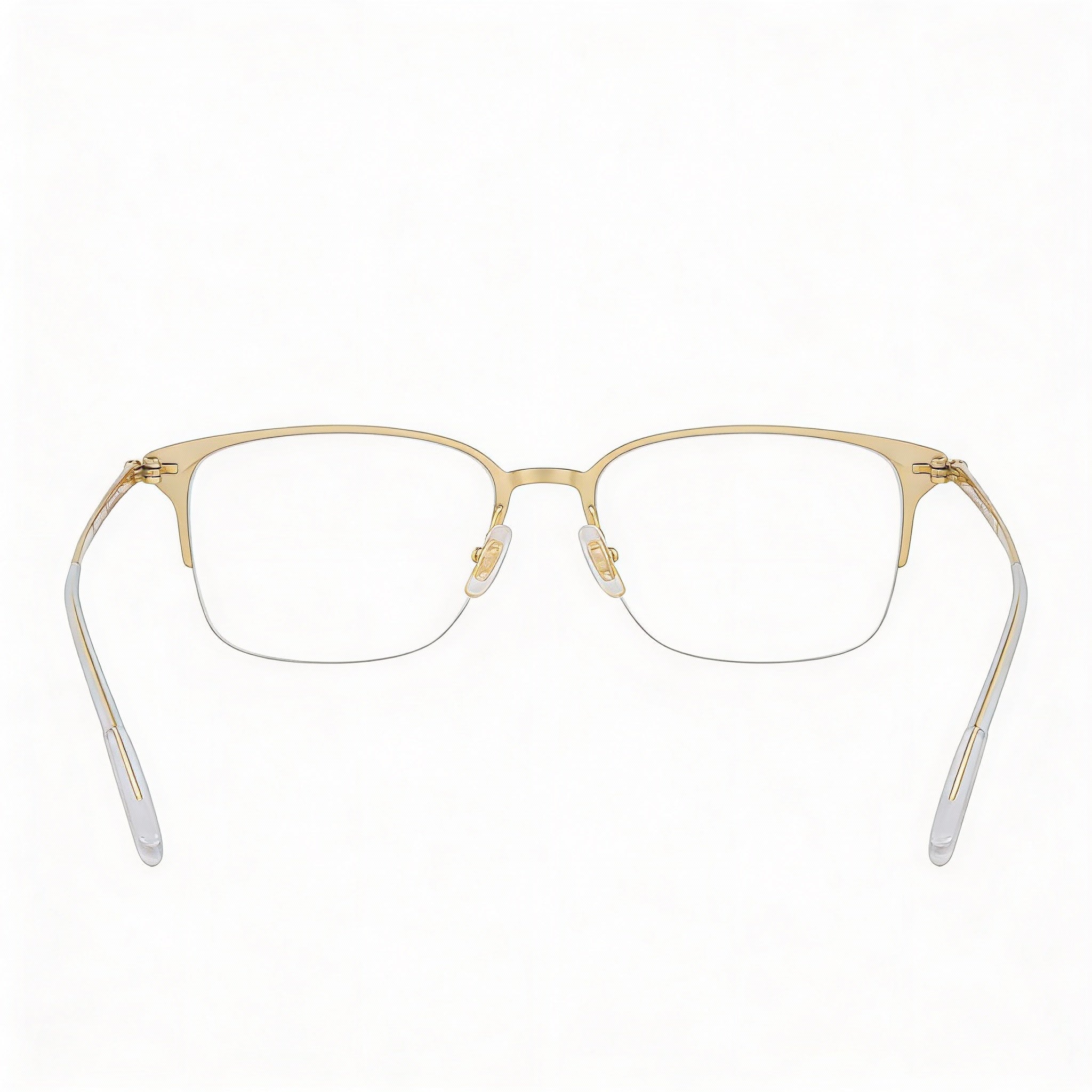 Montblanc MB0234OK-30013548-001 Gold Square Eyeglasses for Men, Photo 2