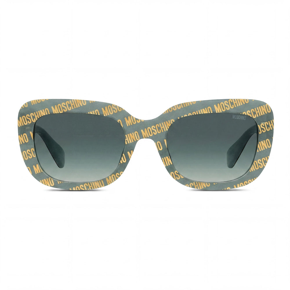 Moschino 205413 Rectangle Sunglasses for Women — front view, Acetate frame