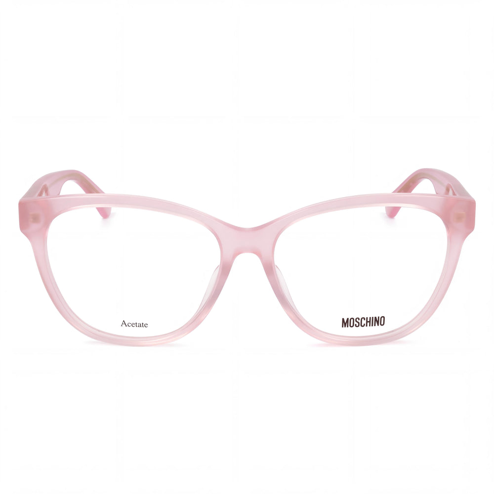 Moschino 625/F Oval Eyeglasses for Women — front view, Acetate