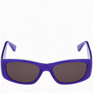 Moschino Rectangle Sunglasses for Women — front view, Propionate frame