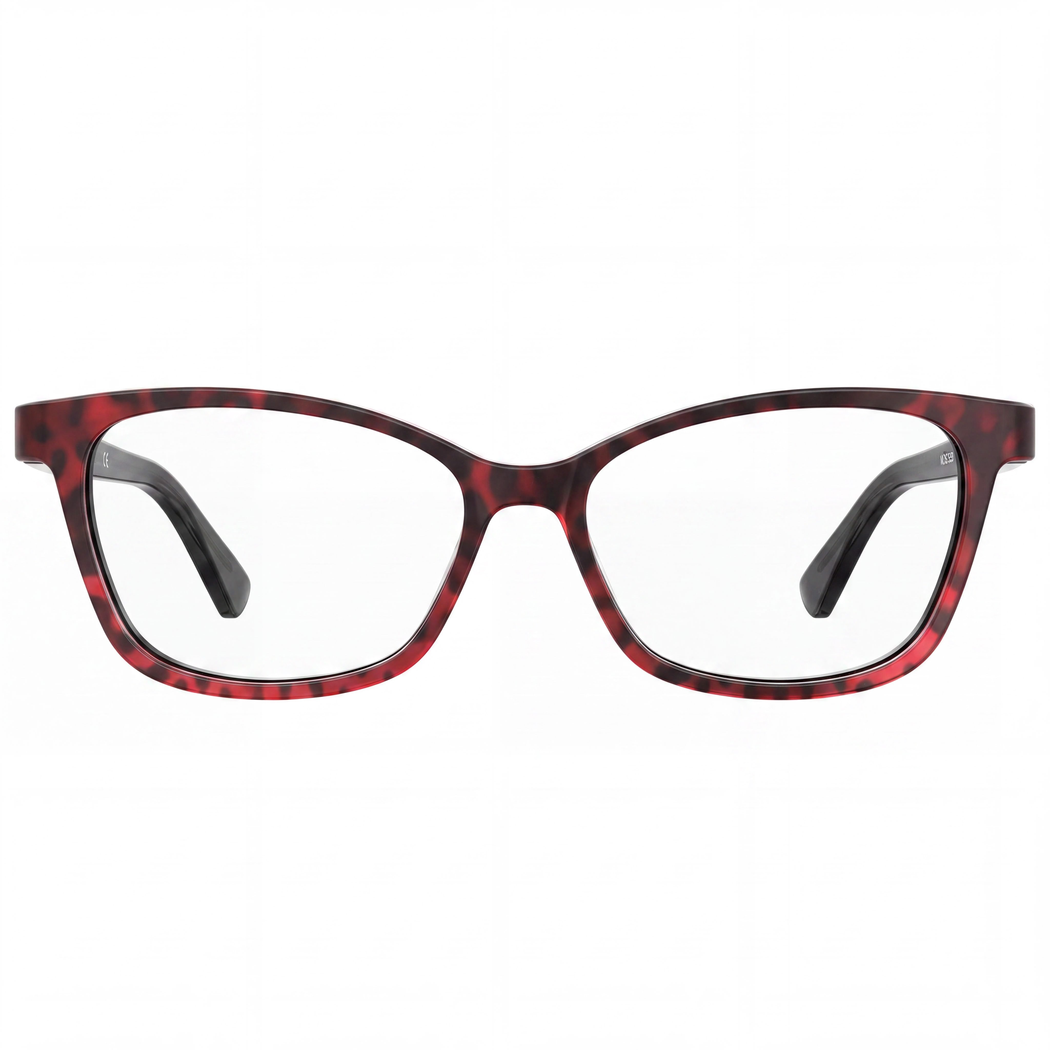 Moschino Brown Rectangle Eyeglasses for Women, Plastic, Photo 2