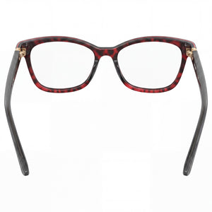 Moschino Rectangle Eyeglasses for Women — interior view, Polycarbonate demo lenses