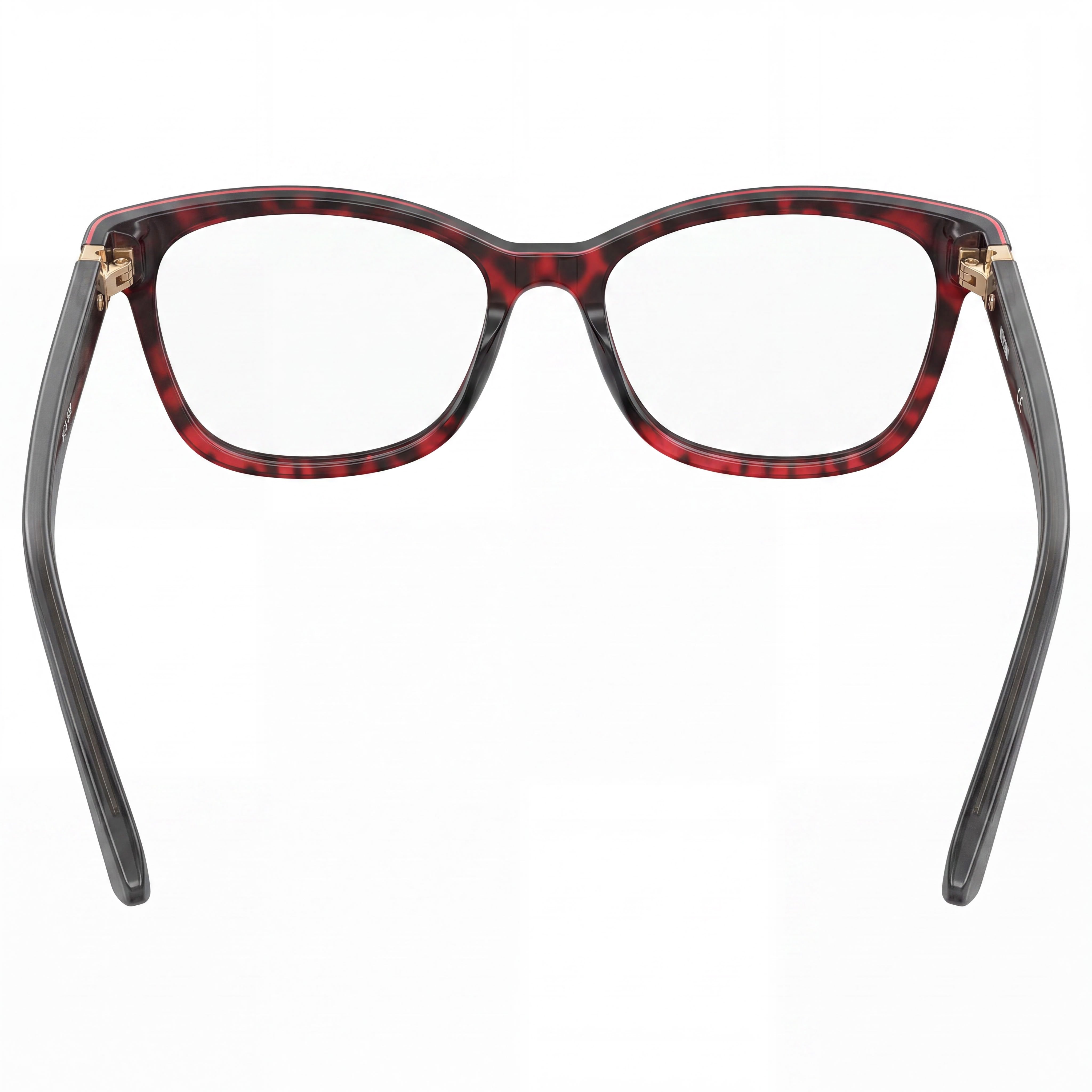 Moschino Brown Rectangle Eyeglasses for Women, Plastic, Photo 4
