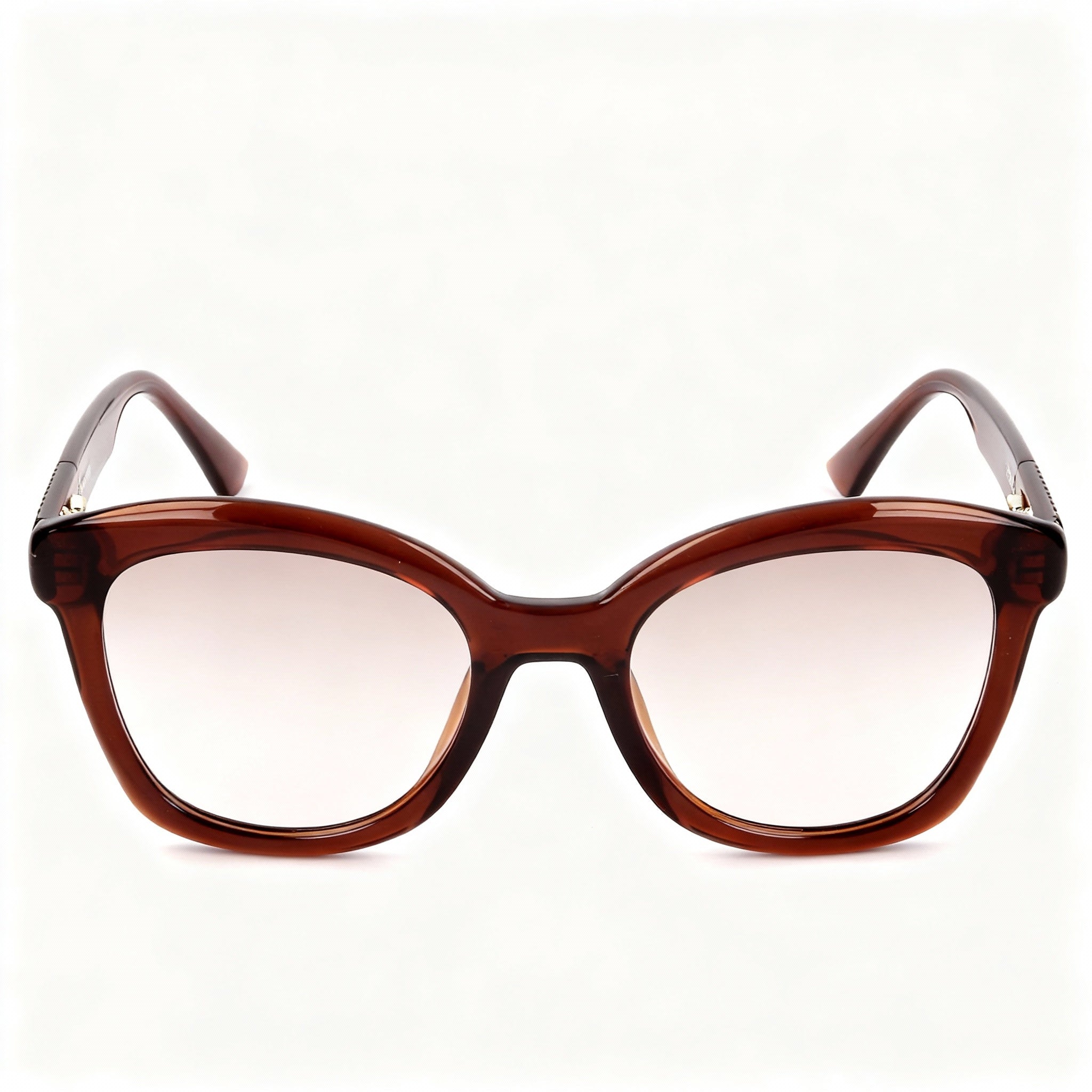 Moschino Brown Square Eyeglasses for Women, Cellulose Propionate 50mm, Photo 2