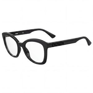 Moschino Casual Black Butterfly Eyeglasses for Women, CELLULOSE PROP. INJ frame
